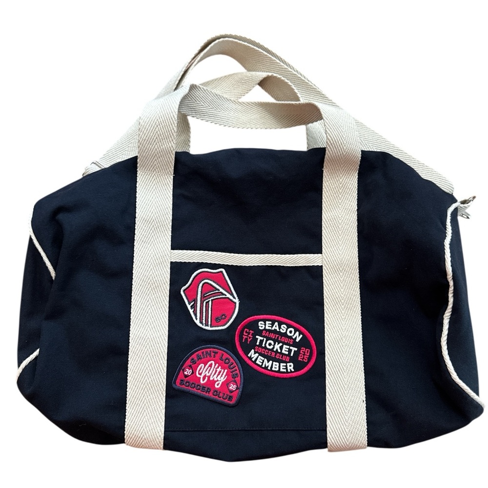 St‎ Louis City SC 2025 Season Ticker Holder Duffle Bag City Patches Bag MLS Bag